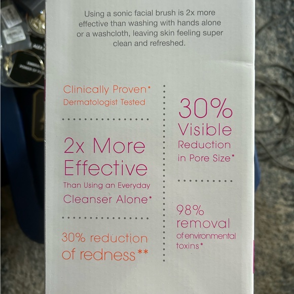 CONAIR SONIC TRU GLO FACIAL BRUSH WITH UV STERILIZER KeepIN SHOWER! WATERPROOF 💝 - Picture 6 of 16